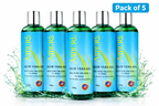 Ammuri Bio Aloe Vera Gel 300g – Reines Naturprodukt, 5er-Pack für Gesicht & Körper