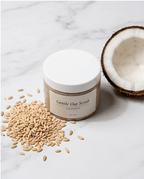 Coconut Cream Gentle Oat Face Scrub