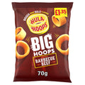 Hula Hoops Big Hoops BBQ Beef Crisps PMP 70g (Box of 20)