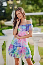 Roco Fashion floral print dress