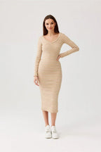 Roco Fashion high-quality knitted fabric eva dress