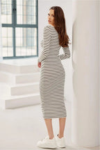 Roco Fashion high-quality knitted fabric eva dress