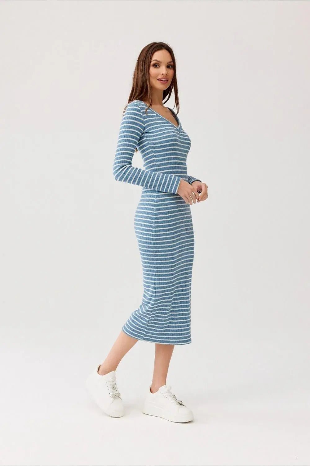 Roco Fashion high-quality knitted fabric eva dress