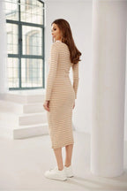 Roco Fashion high-quality knitted fabric eva dress