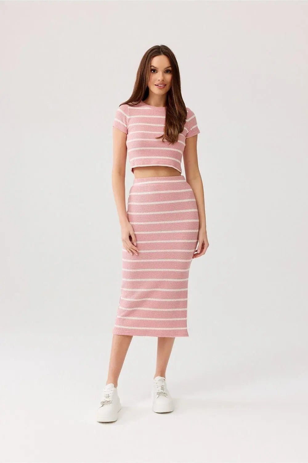 Roco Fashion livya knitted midi skirt