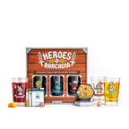 Rollacrit Heroes of Barcadia Board Game – Battle Monsters with The Liquid Life System