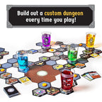 Rollacrit Heroes of Barcadia Board Game – Battle Monsters with The Liquid Life System