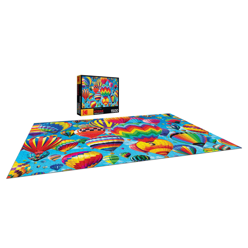 RoseArt Kodak Premium Balloons in Flight 1500-Piece Puzzle for Adults