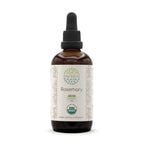 HerbEra Rosemary B120 USDA Organic Tincture | Alcohol-Free Extract, High-Potency Herbal Drops | Certified Organic Rosemary (Rosmarinus Officinalis) Dried Leaf (4 oz)