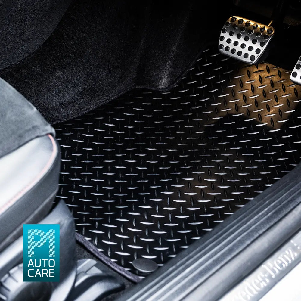 Mercedes Vito 2015 Dual Liner Fitted Rear Mat Fits Under Trim Panels  -Tailored Car Carpet Floor Mats