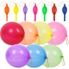 rubfac 30Pcs Punch Balloons - Heavy-Duty Neon Party Balloons for Kids