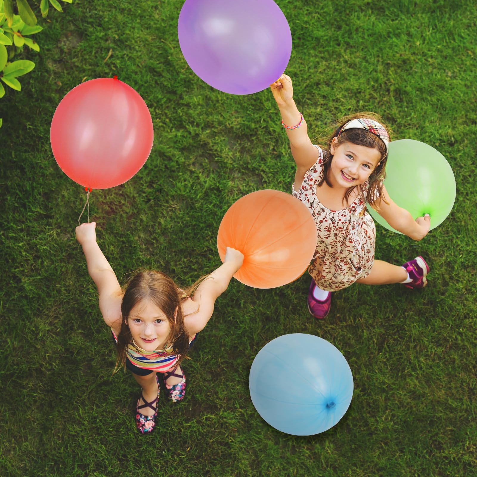 rubfac 25Pcs Punch Balloons – Thick Neon Heavy-Duty Party Favors for Kids' Outdoor Fun