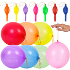rubfac 25Pcs Punch Balloons – Thick Neon Heavy-Duty Party Favors for Kids' Outdoor Fun