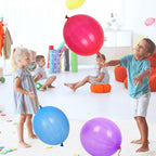 rubfac 30Pcs Punch Balloons - Heavy-Duty Neon Party Balloons for Kids