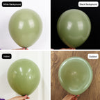 Rubfac Sage Green Balloons 129pcs – Balloon Garland Arch Kit (18/12/10/5in)