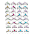 S & E TEACHER'S EDITION 32-Piece Tiaras Crown Set for Girls – Princess Dress-Up Party Favors