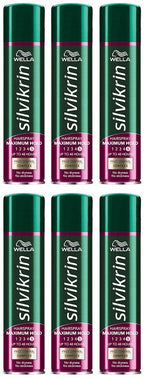 6 x Silvikrin Hairspray Maximum Hold - 400ML