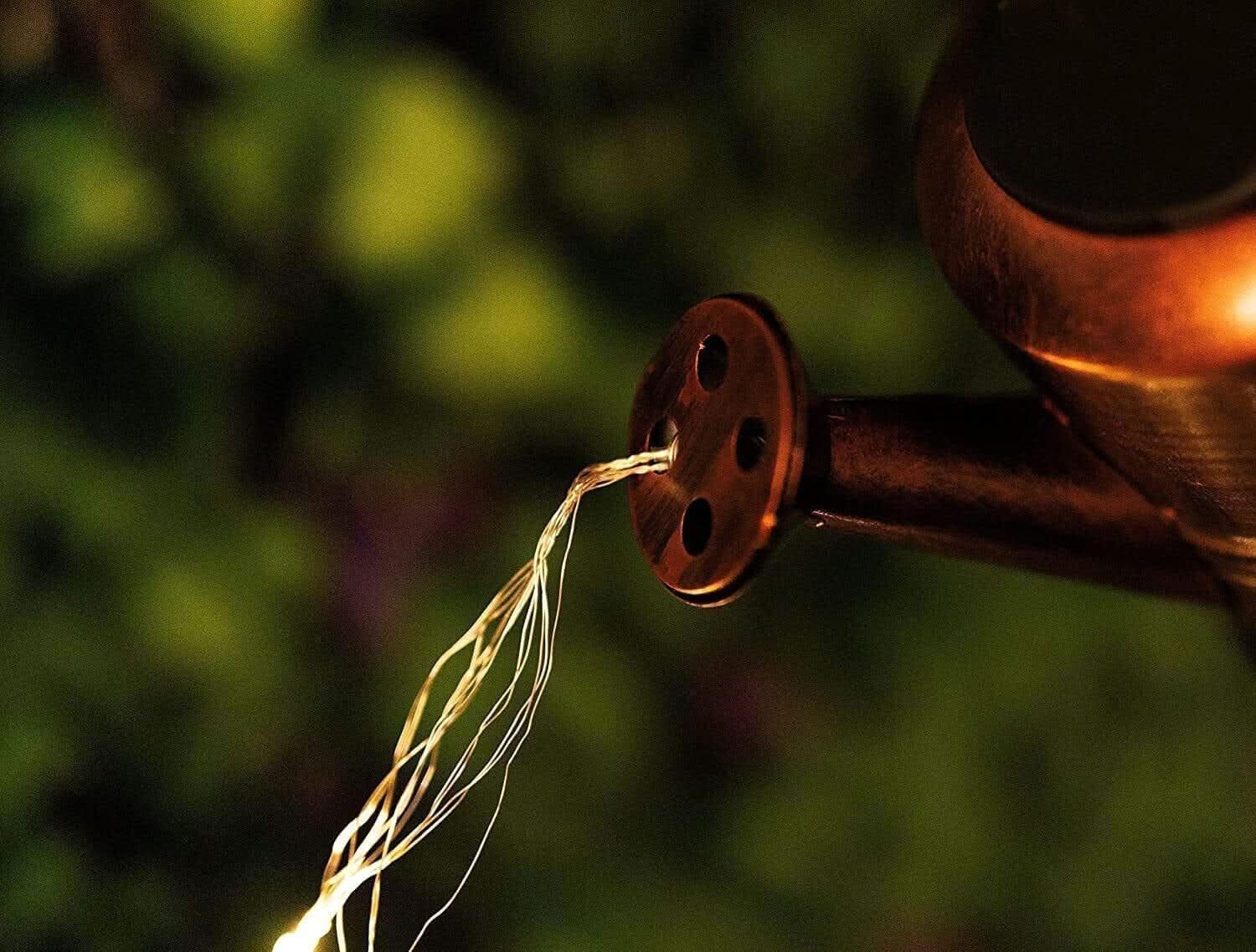 Cascading Solar Lights Watering Can