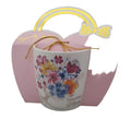 FABULOUS MUM FLORAL DESIGN HEART BOW DISPLAY GIFT PRESENT MUG