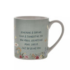 Cottage Garden Lovliest Mum Wild Flower & Bee Design Mug