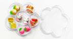 6 Pack Fruit Set Kids Girls Childrens Clip On Earrings Unpierced ears
