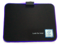 LED Gaming Mouse Pad Blue Led Light-Up Anti Slip 36.5X25.5cm for PC and Laptop