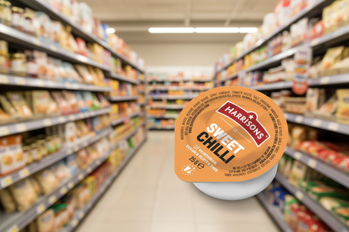 100 x Harrisons Sweet Chilli Dip Pot 25G X 100