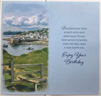 TO   WONDERFUL   BROTHER BIRTHDAY CARD HARBOUR VIEW