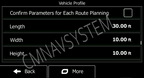 7" CMNAV 360 Camper (without Live Traffic) - Built-in FullHD Dashcam, Android, Wi-Fi