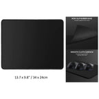 Mouse Mat Pad Fabric Foam PC Desk Computer Laptop Office Non Slip