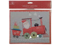 Christmas advent calendar santa train