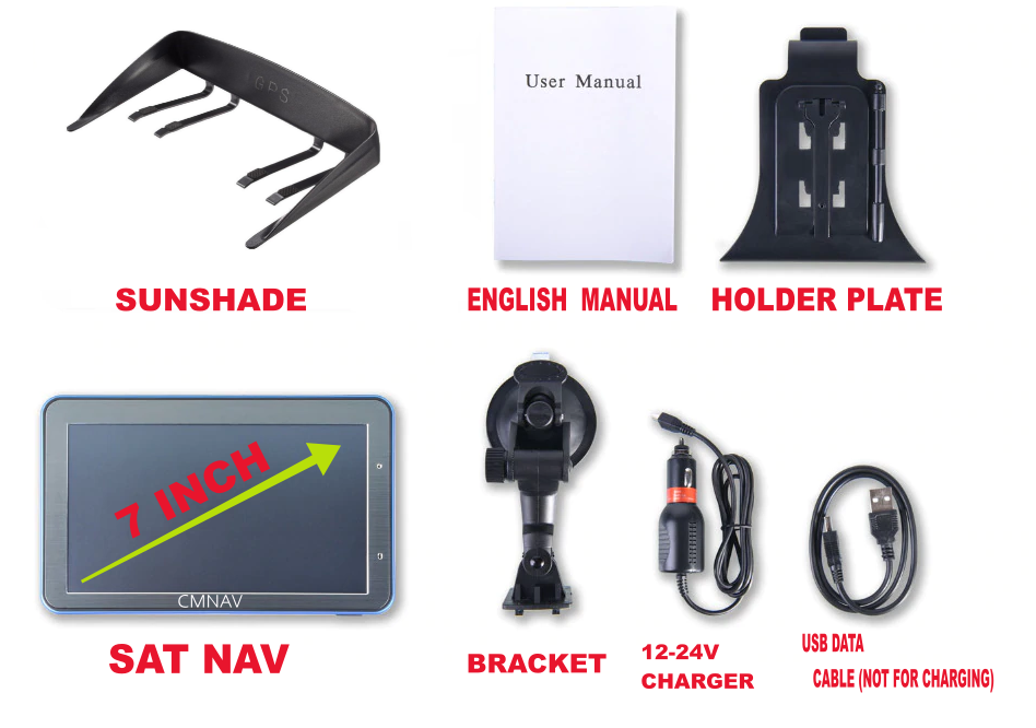 7" CMNAV STARTER Camper (128mb RAM)