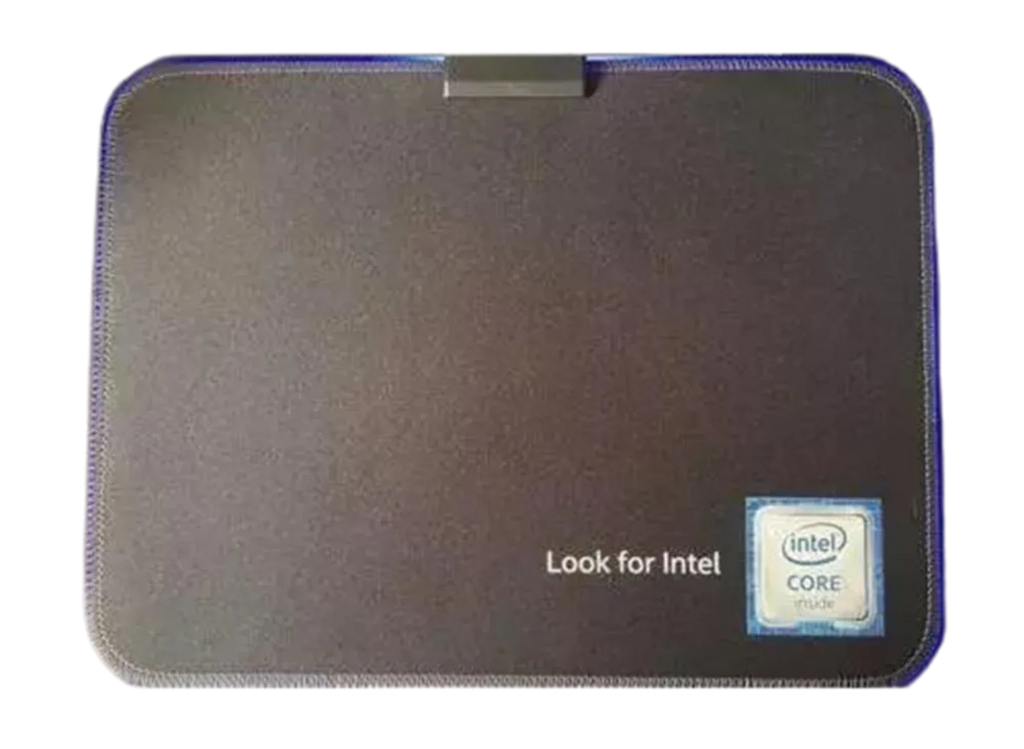 LED Gaming Mouse Pad Blue Led Light-Up Anti Slip 36.5X25.5cm for PC and Laptop