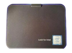 LED Gaming Mouse Pad Blue Led Light-Up Anti Slip 36.5X25.5cm for PC and Laptop