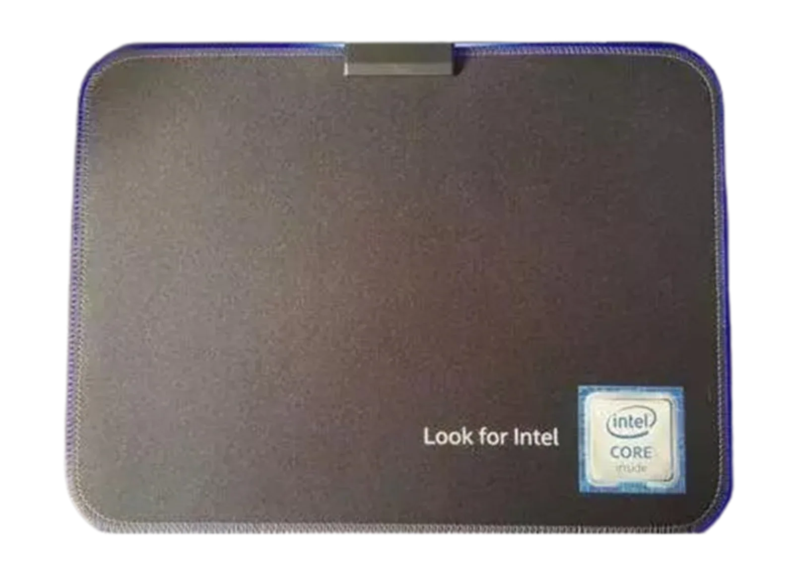 LED Gaming Mouse Pad Blue Led Light-Up Anti Slip 36.5X25.5cm for PC and Laptop