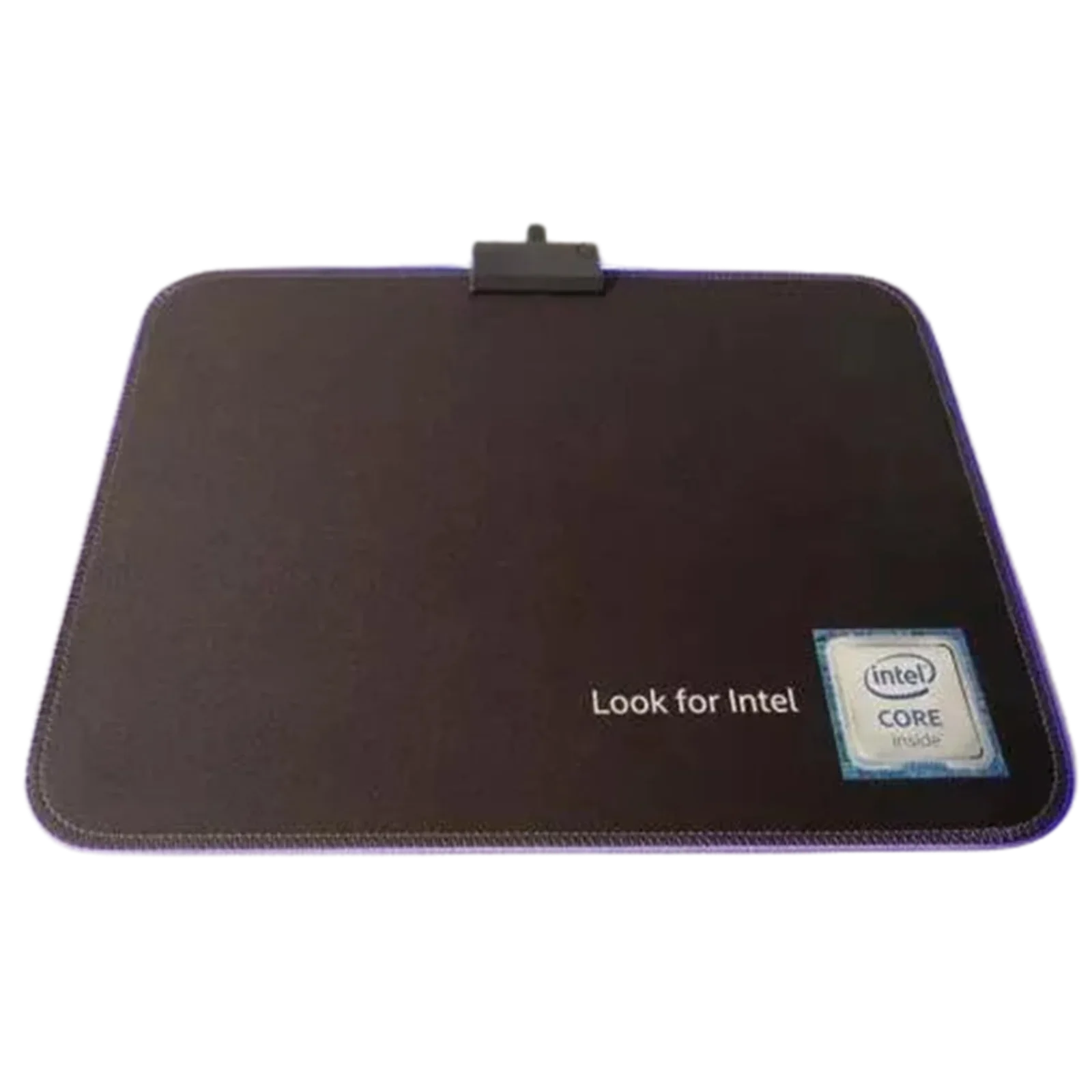 LED Gaming Mouse Pad Blue Led Light-Up Anti Slip 36.5X25.5cm for PC and Laptop