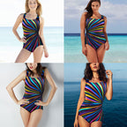 Lady Summer Tummy Control Monokini Bikini Swimwear Swimsuit Swimming Costume