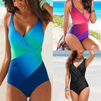 Plus Size Womens Ladies Tummy Control Monokini Bikini Swimming Costume Swimsuit