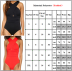 Womens One Piece Tummy Control Costume Monokini Swimming Swimsuit Swimwear UK
