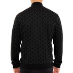 Balr Mens Brooklyn Jacquard Hex Track Jacket (Black)