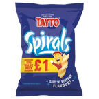 20 x Tayto Spirals Salt & Vinegar - 45GM