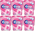 6 x Extra Refreshers Chewing Gum Bubblemint Bottle - 30PCE