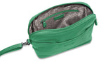SADDLER BROOKLYN Leather Zip Top Handbag - Adjustable  Shoulder Strap, Multiple Pockets - RFID Protected