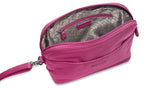 SADDLER BROOKLYN Leather Zip Top Handbag - Adjustable  Shoulder Strap, Multiple Pockets - RFID Protected