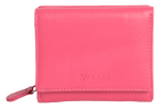SADDLER CARLA Handmade Leather Compact Trifold Purse – RFID Protected | 5 Card Slots, ID Window & Zipped Coin Pocket | Gift Boxed