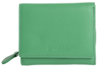 SADDLER CARLA Handmade Leather Compact Trifold Purse – RFID Protected | 5 Card Slots, ID Window & Zipped Coin Pocket | Gift Boxed