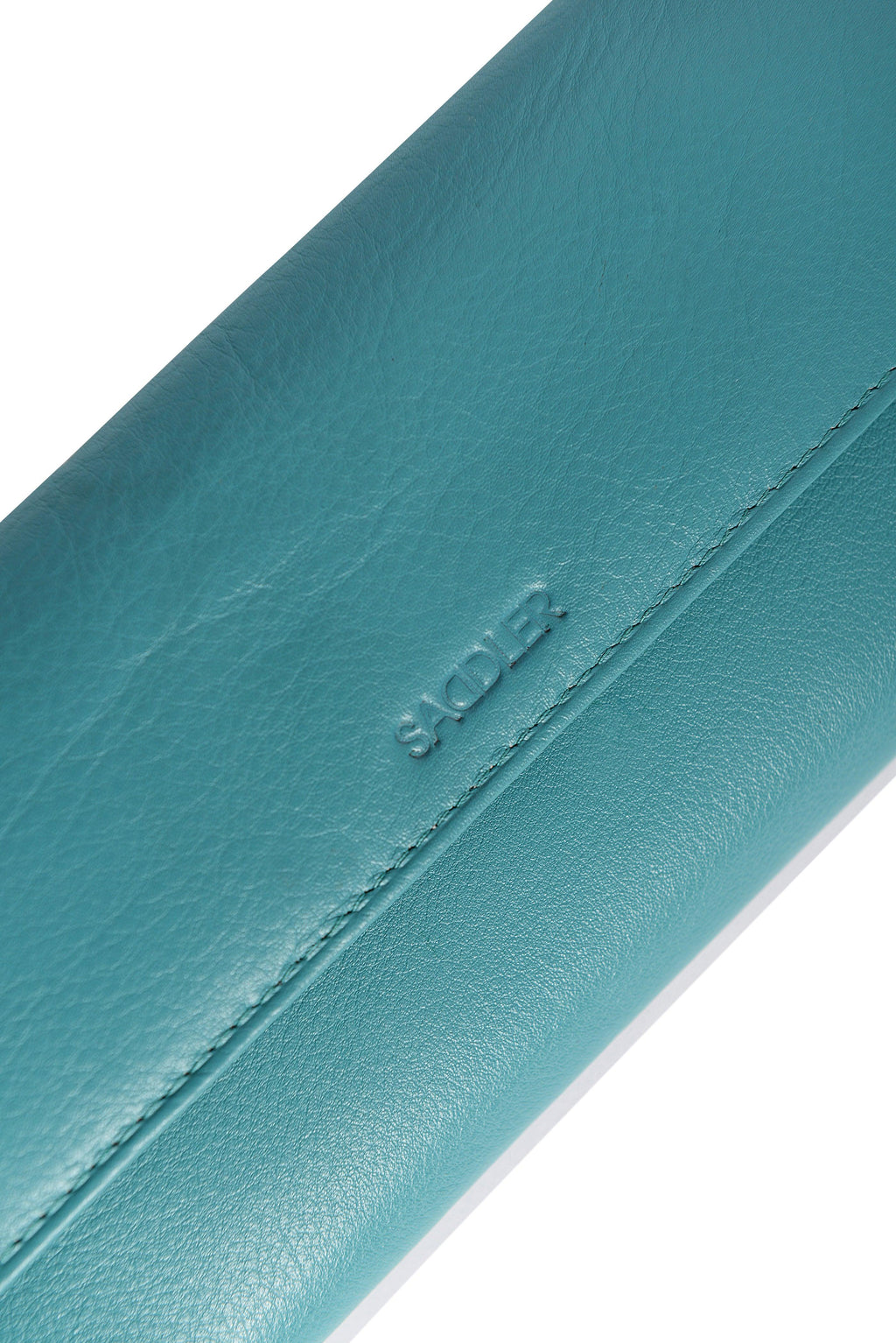 SADDLER CLAIRE Long Leather Trifold Purse - 18 Card Slots, Dual Zip Pockets, and Note Sections - RFID Protected