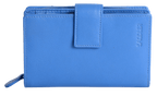 SADDLER GEORGIE Leather Double-Sided Purse - 13 Card Slots, Generous Space for Notes and Coins - RFID Protected