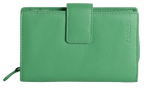 SADDLER GEORGIE Leather Double-Sided Purse - 13 Card Slots, Generous Space for Notes and Coins - RFID Protected