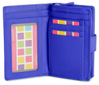 SADDLER GEORGIE Leather Double-Sided Purse - 13 Card Slots, Generous Space for Notes and Coins - RFID Protected
